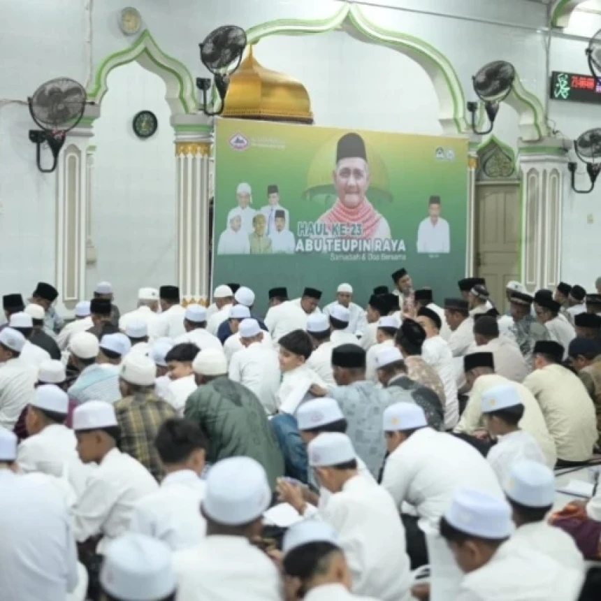 Haul Ke-23 Abu Teupin Raya Aceh, Penting Lanjutkan Keteladanan Ulama