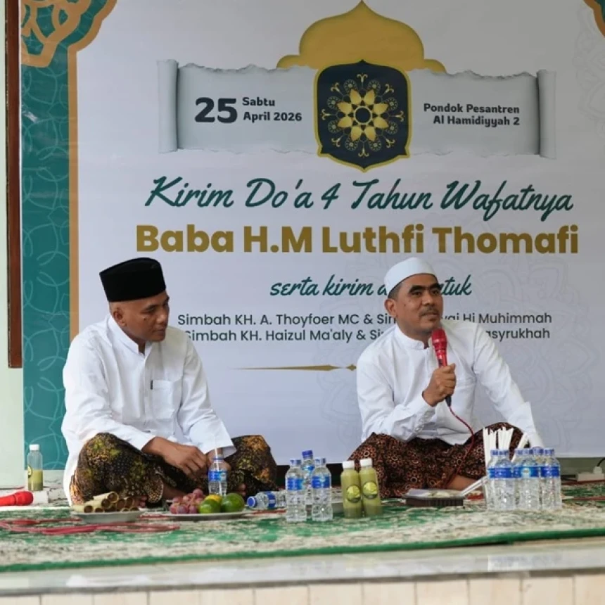 Haul KH Luthfi Thomafi Lasem, Teladan Disiplin dan Tekun Menuntut Ilmu