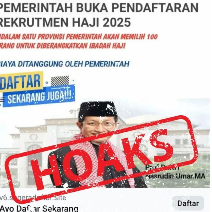 Marak Hoaks Loker Petugas Haji, Biro HKP: Waspada, Cek Infonya di Web dan Medsos Kemenag