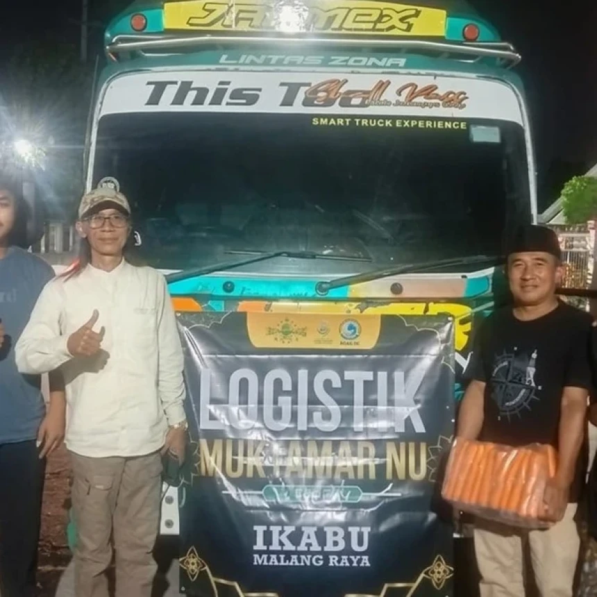 Dukung Muktamar Ke-35 NU, IKABU Malang Raya Kirim 4 Ton Logistik untuk Dapur Umum