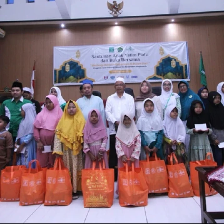 Gelar Bukber di Akhir Ramadhan, Fatayat NU Banyumanik Ajak Santuni Anak Yatim Piatu secara Konsisten