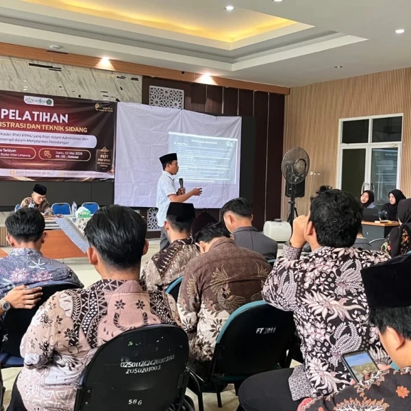 IPNU IPPNU UIN Raden Intan Latih 57 Kader Soal Administrasi dan Tata Cara Sidang