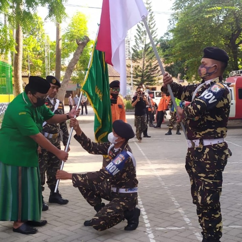 Teladani Masyayikh, Banser Jatim Gelar Napak Tilas di Tebuireng