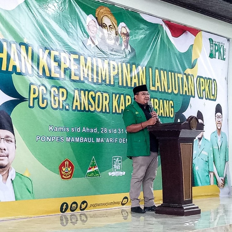 Lulusan PKL Ansor Jombang Harus Jadi Problem Solver di Organisasi dan Masyarakat