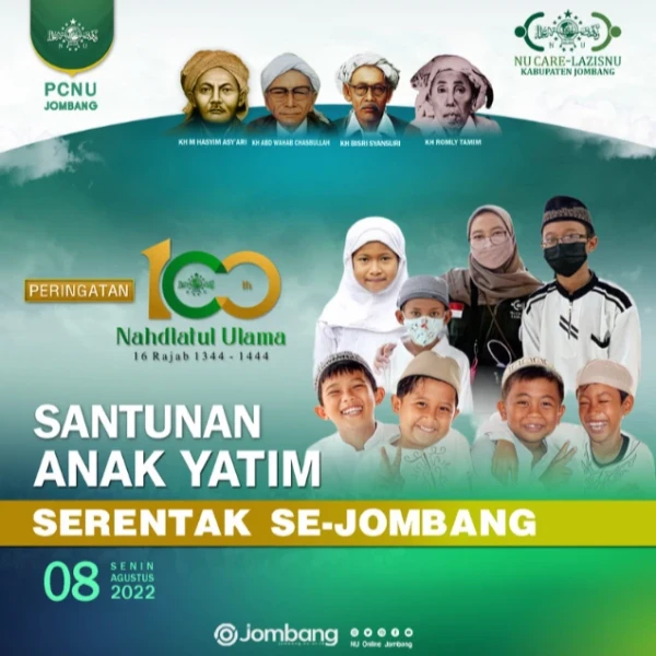 PCNU Jombang Sambut 1 Abad NU dengan Khotmil Qur'an dan Santunan Yatim Serentak