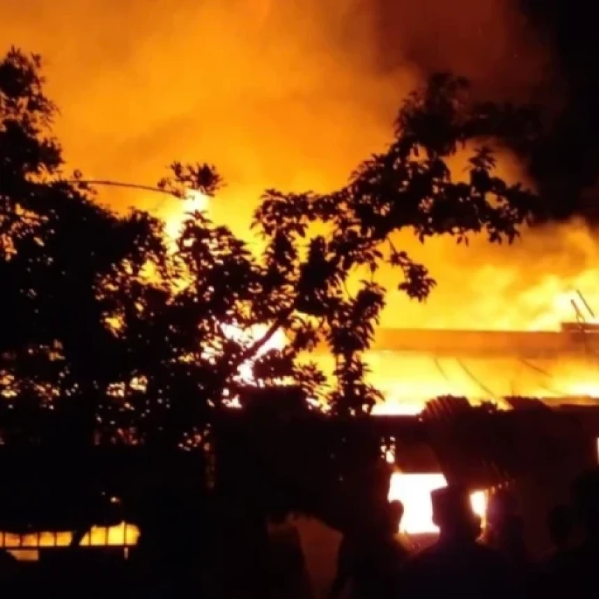Peduli Pesantren Madinatul Ilmi Pringsewu yang Kebakaran, Gowais Lampung Galang Donasi