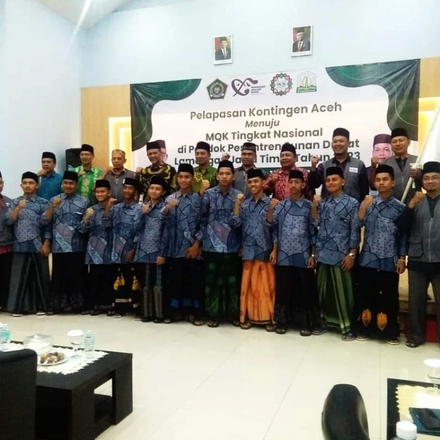 15 Santri Asal Aceh Berhasil Melaju ke Babak Final MQKN 2023