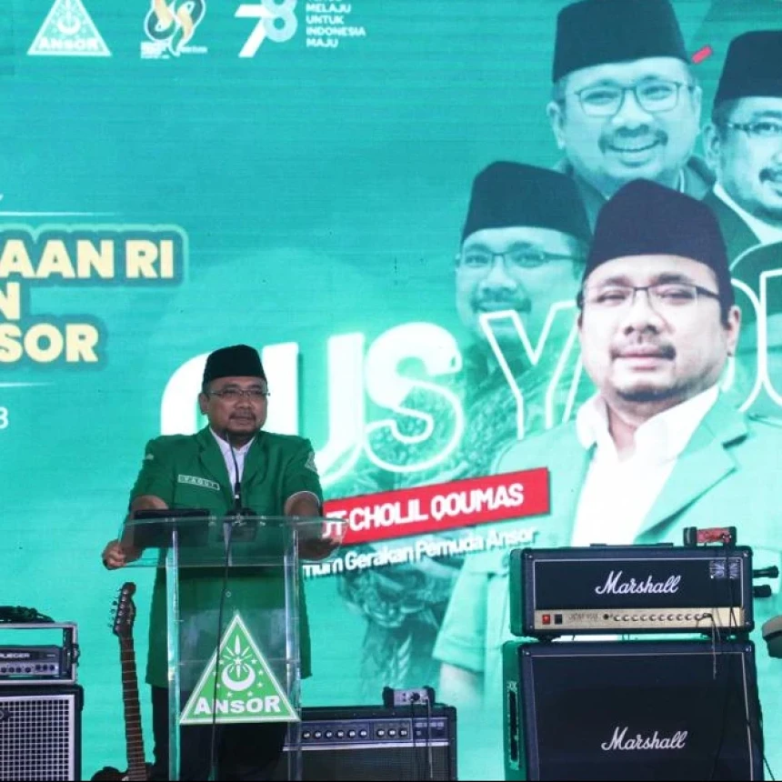 Gus Yaqut Minta Kader Ansor Tak Kehilangan Adab Hadapi Tahun Politik 2024