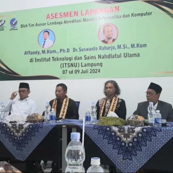 Ketua PWNU Harap ITSNU Lampung Jadi Pusat Keunggulan yang Dibanggakan Masyarakat