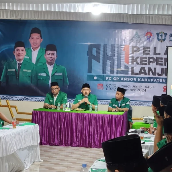 Sekjen GP Ansor Ingatkan Kaderisasi yang Baik Lahirkan Pemimpin Berkualitas