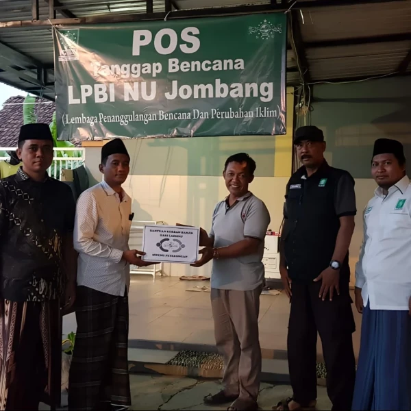 Banjir Jombang Masuki Hari Ke-9, LPBI PCNU Tetap Siaga di Lokasi Bencana