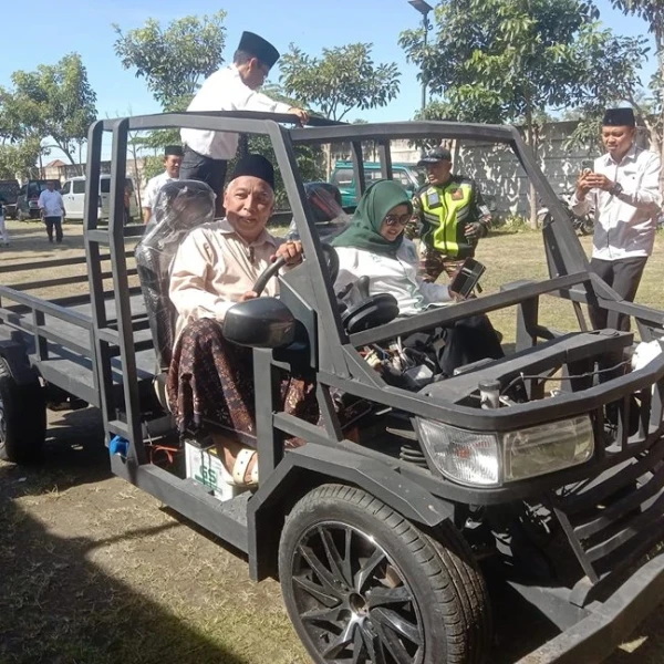 SMK Unggulan NU Mojoagung Jombang Ciptakan Mobil Listrik, Sudah Jadi dan Siap Dikendarai