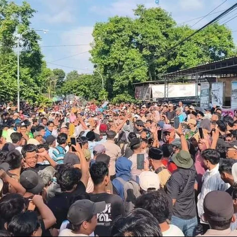 Warga Geruduk Pesantren Ndholo Kusumo Pati, Tuntut Pengusutan Dugaan Pelecehan Seksual
