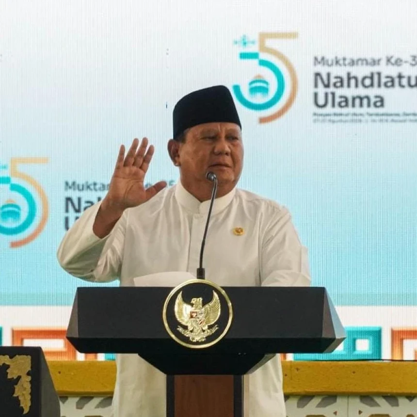 Prabowo Janjikan Empat Layar Interaktif untuk Sekolah NU