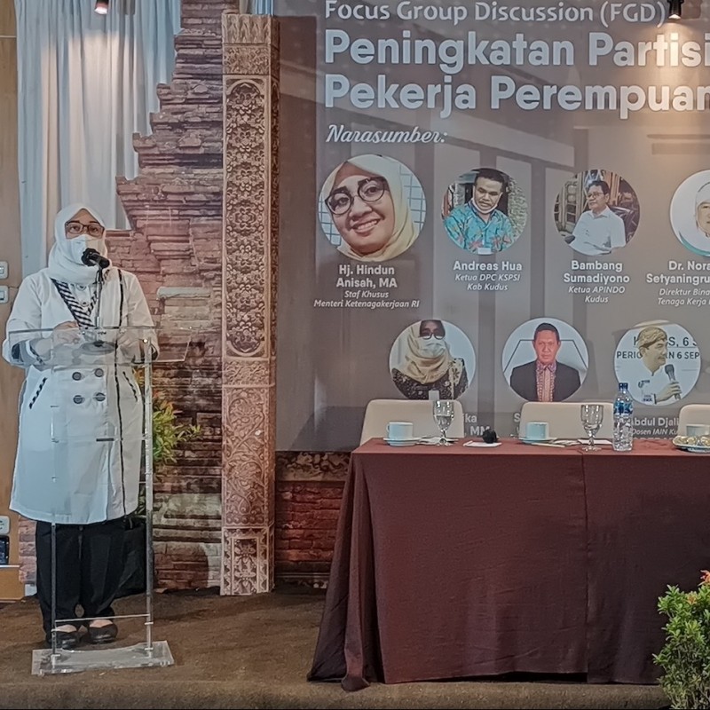 Stafsus Menaker: Partisipasi dan Peran Pekerja Perempuan Perlu Ditingkatkan