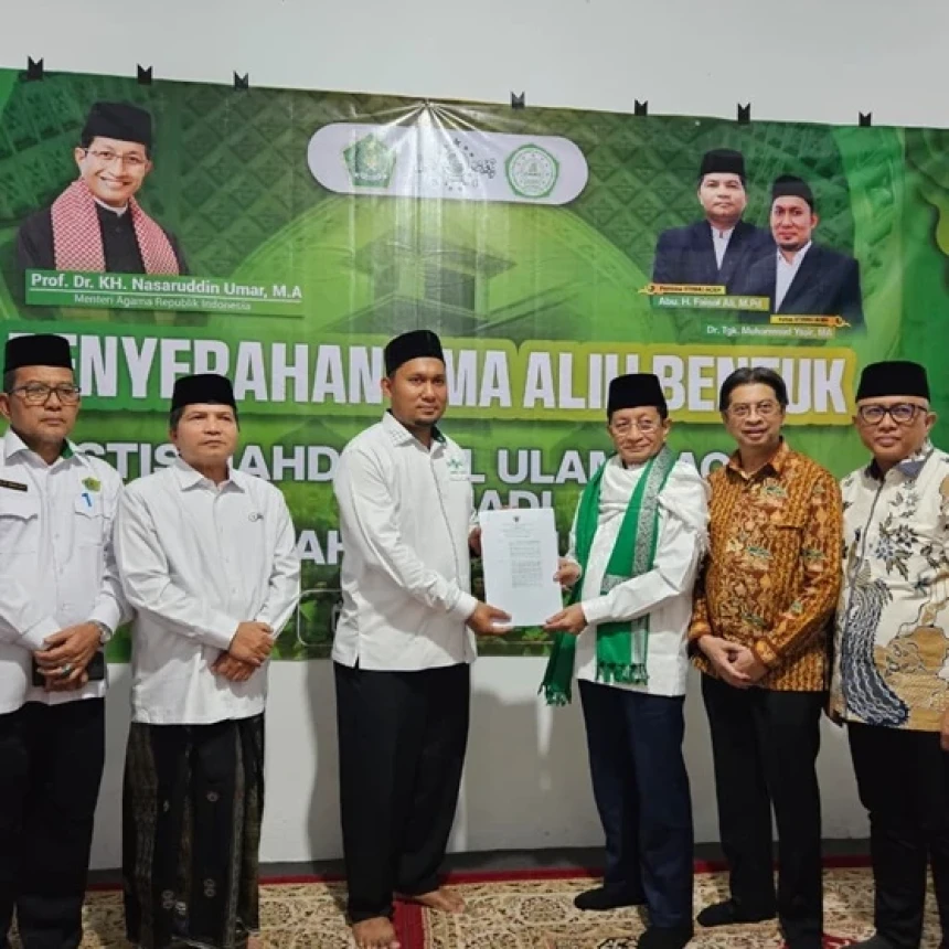 STISNU Aceh Resmi Bertransformasi Menjadi Institut Nahdlatul Ulama Aceh