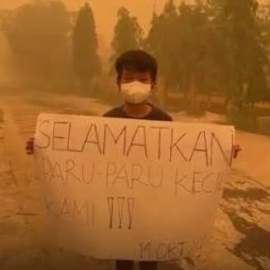 Imbas Asap Karhutla, TKA Siswa di Kalimantan Tengah Ditunda