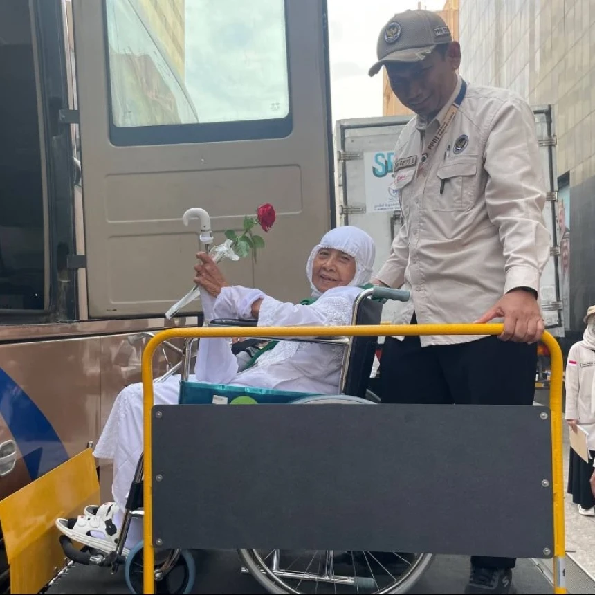 118 Ribu Jamaah Haji Indonesia Tiba di Tanah Suci, Intensitas Layanan di Madinah dan Makkah Meningkat