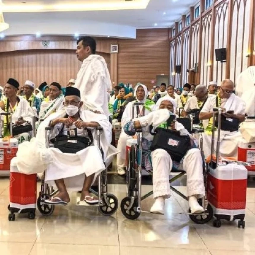 Jamaah Haji Lansia dan Penyandang Disabilitas Dapat Perlakuan Khusus