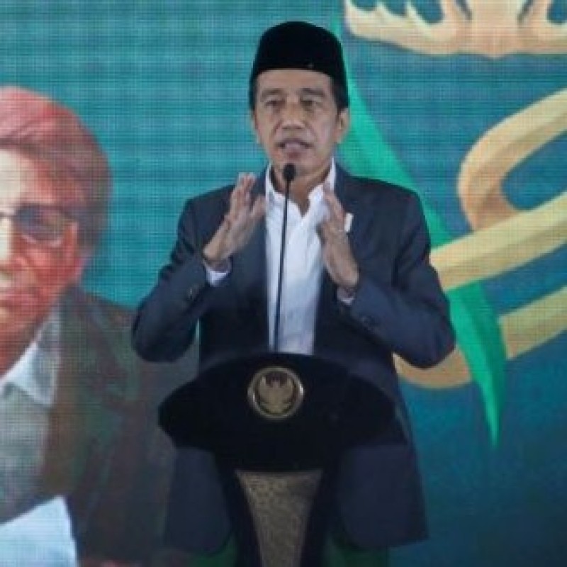 Buka Muktamar, Jokowi Sarankan Rajut Pemuda NU untuk Pemerataan Ekonomi