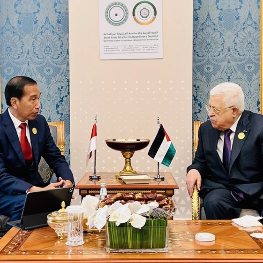 Istiqomah Dukung Palestina, Mahmoud Abbas Sampaikan Terima Kasih kepada Indonesia