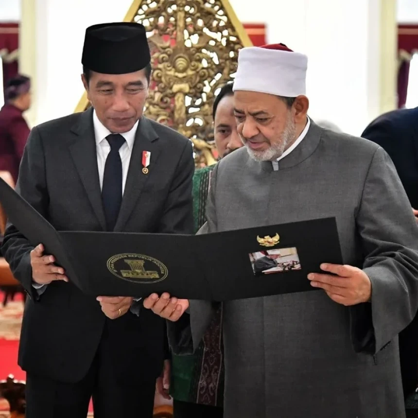 Grand Syekh Bertemu Jokowi Bahas Gencatan Senjata hingga Pembangunan Pusat Pengembangan Al-Azhar di Indonesia