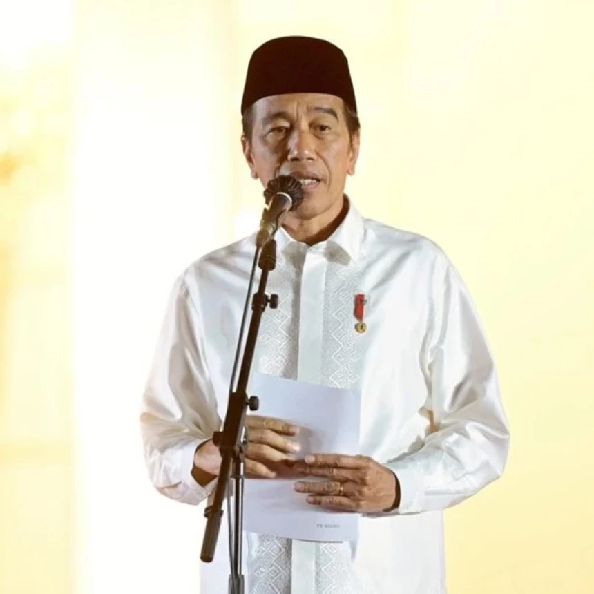 Jokowi Sampaikan Permohonan Maaf atas Salah dan Khilaf Selama Jadi Presiden RI