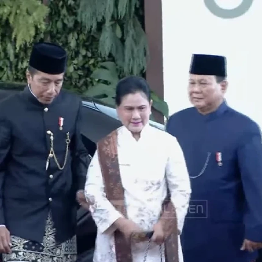 Akhiri Masa Jabatan, Joko Widodo Hadiri Pelantikan Prabowo dan Gibran