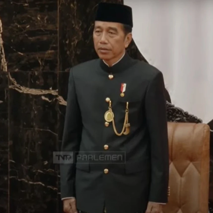 Jokowi Kenakan Baju Adat Betawi di Sidang Tahunan MPR 2024