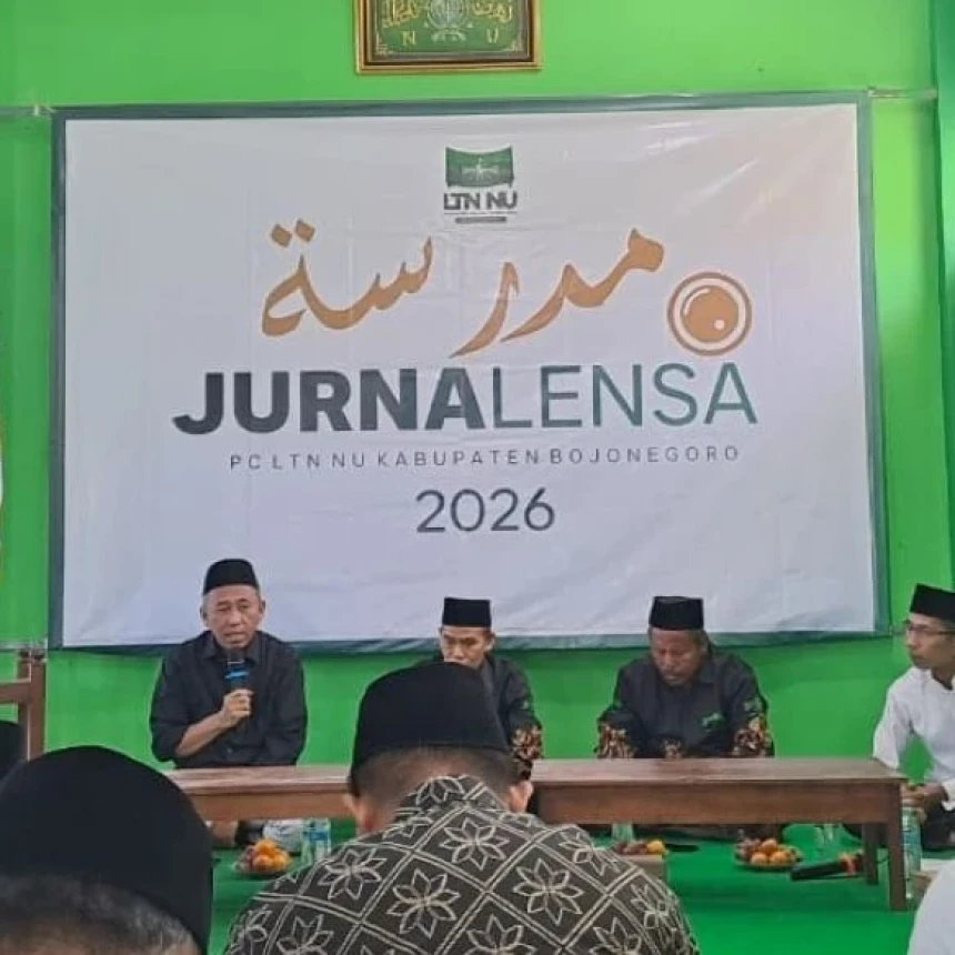 Madrasah Jurnalensa LTNNU Bojonegoro Perkuat Jaringan Publikasi Positif