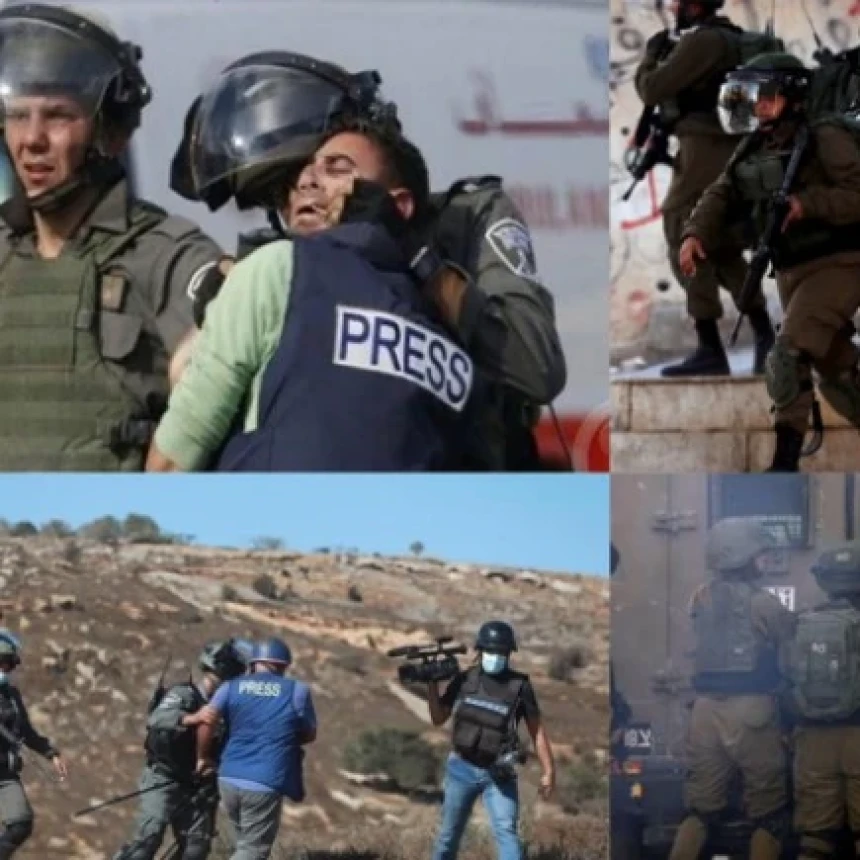 Serikat Jurnalis Palestina: 108 Serangan terhadap Jurnalis Terjadi pada Juli