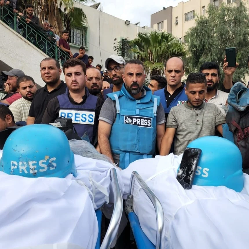 112 Jurnalis di Gaza Palestina Terbunuh Sejak Perang 7 Oktober 2023