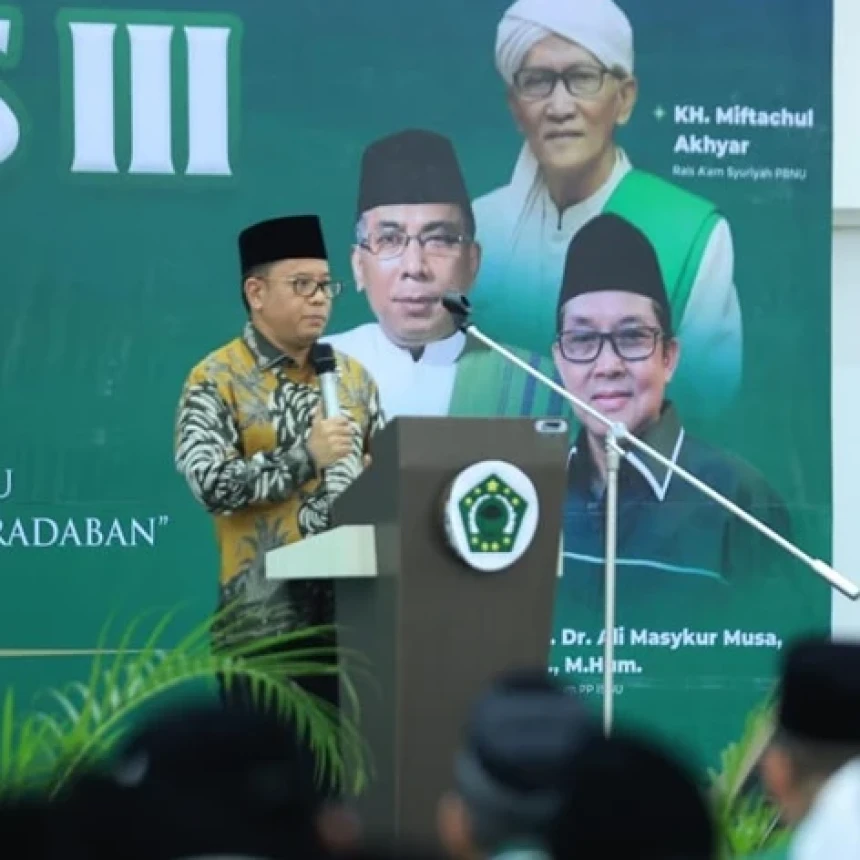 Kamaruddin Harap ISNU Dapat Perkuat Peran Strategis Menuju Indonesia Emas Tahun 2045