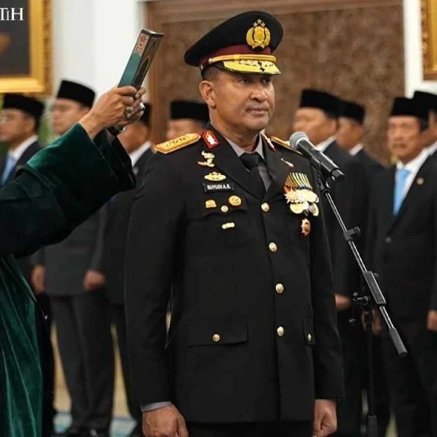 Prabowo Resmi Lantik Suyudi Ario Seto sebagai Kapolri Gantikan Listyo Sigit