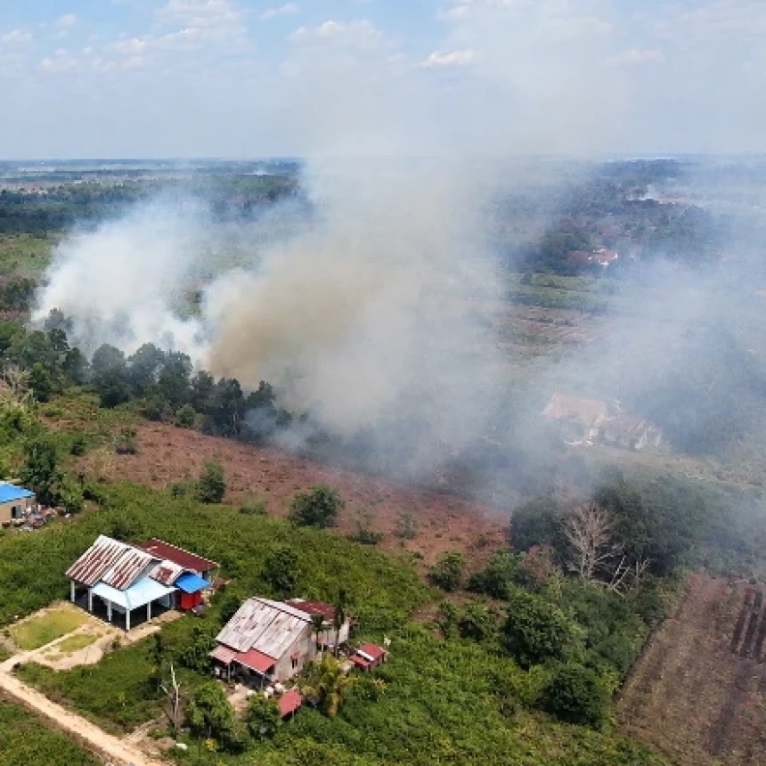 Walhi Soroti Narasi 'Terorisme Ekologi' dalam Penanganan Karhutla