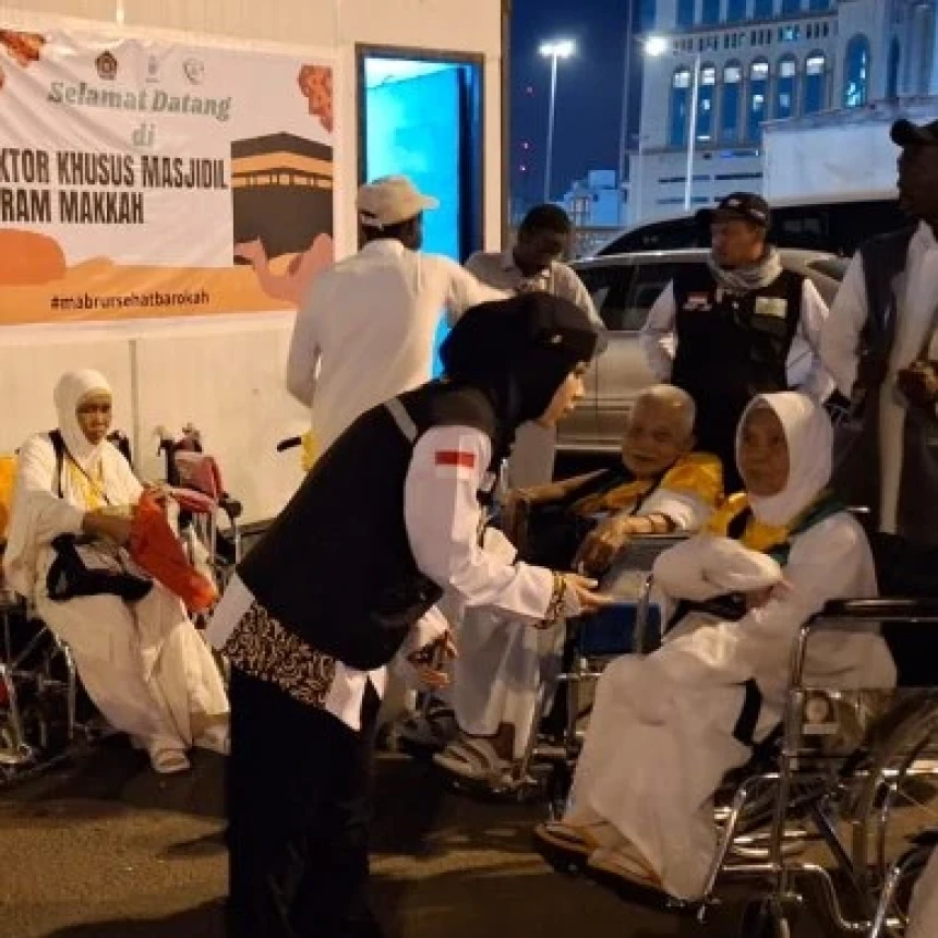 Kemenag RI Minta Karom dan Pendamping Haji Perhatikan Alur Penggunaan Jasa Kursi Roda