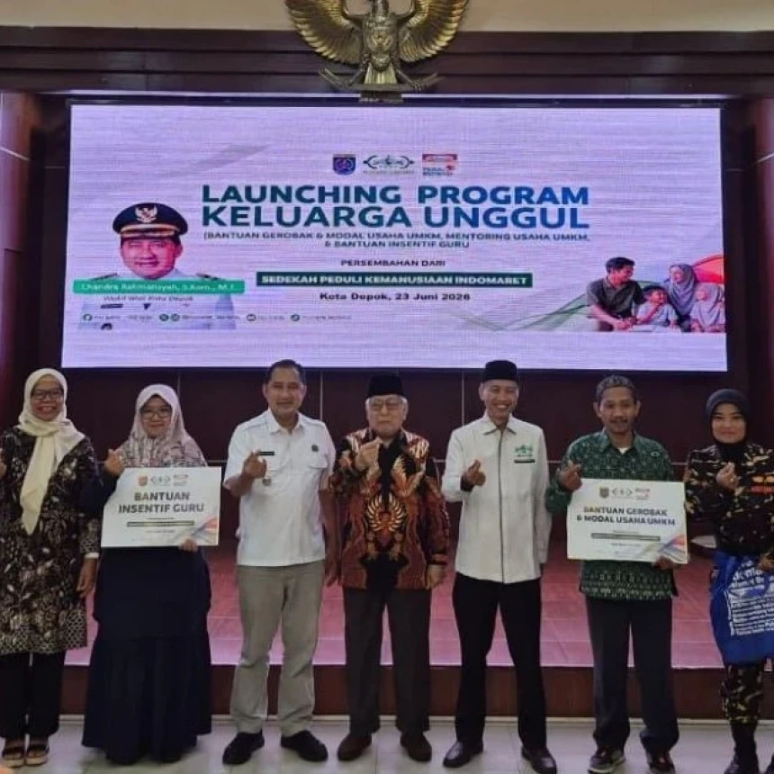 NU Care-LAZISNU Realisasikan Program Keluarga Unggul di Depok, Diapresiasi Wali Kota