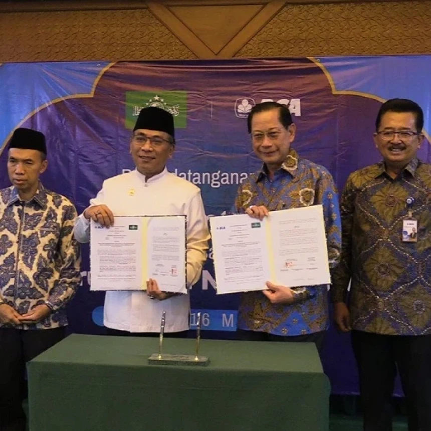 PBNU dan BCA Teken Kerja Sama untuk Kembangkan Ekonomi Umat