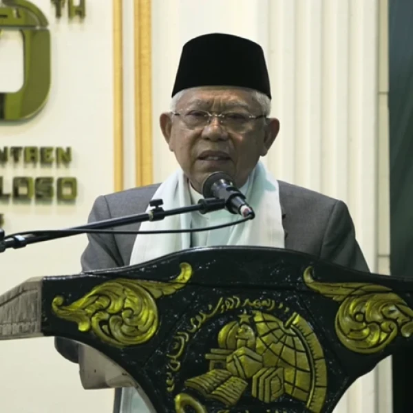 KH Ma'ruf Amin Jelaskan Peran Pesantren: Cetak Ulama sekaligus Pemimpin Masyarakat