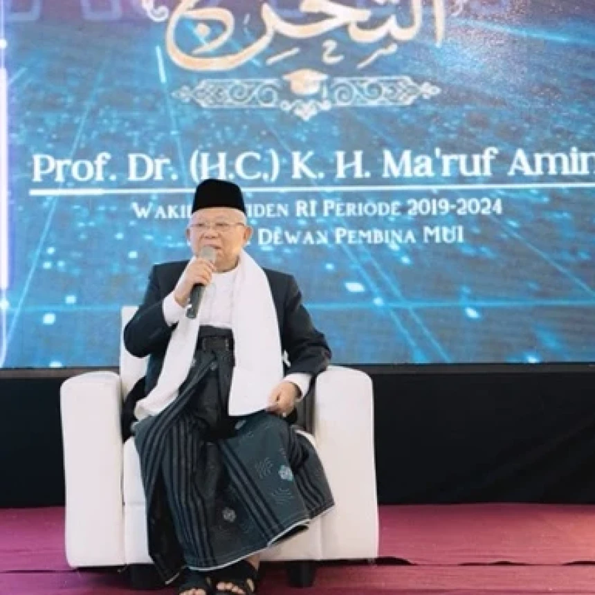KH Ma’ruf Amin: Pesantren Siapkan Generasi Paham Agama dan Pembangun Bangsa