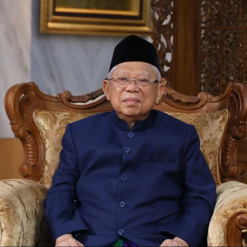 KH Ma'ruf Amin Minta Generasi Muda NU Jaga Prinsip dan Khittah NU
