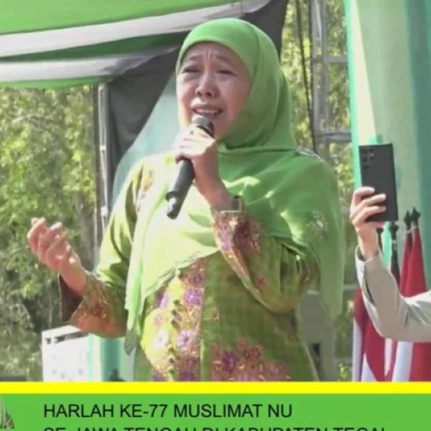Khofifah Ajak Muslimat NU Jaga Persaudaraan Jelang Pemilu 2024