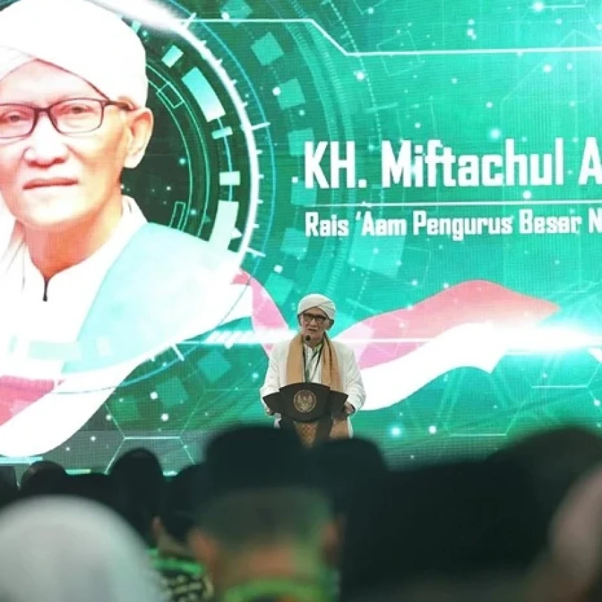 Taujihat Rais Aam PBNU KH Miftachul Akhyar pada Harlah Ke-101 NU di Yogyakarta