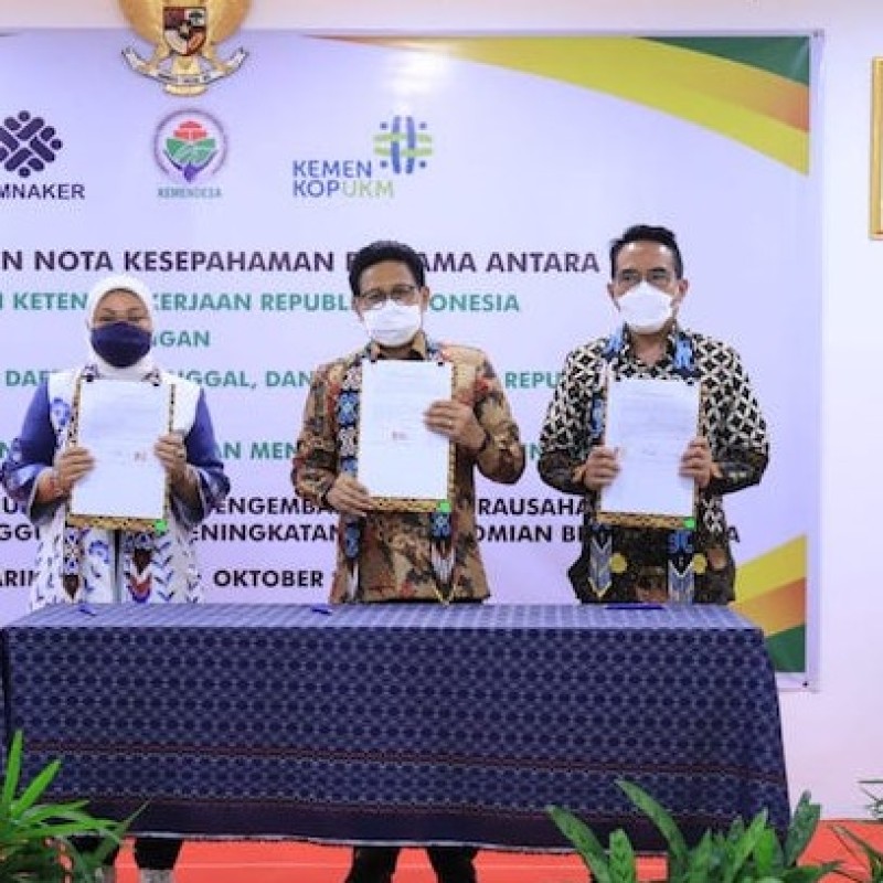 Gandeng 2 Kementerian, Menaker: Tujuan Bersama Mengurangi Pengangguran