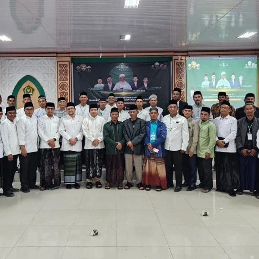 Tgk Kamaruddin dan H Wahdi MS Pimpin PCNU Aceh Tengah Masa Khidmah 2026-2031