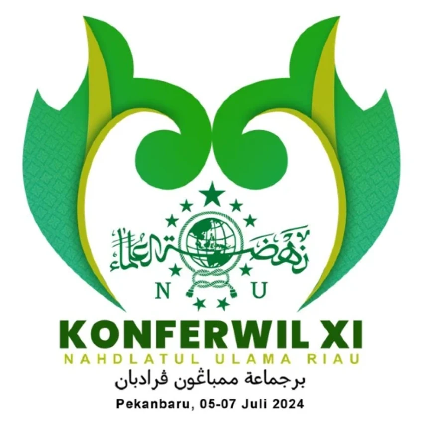 NU Riau Luncurkan Logo Konferwil Ke-XI, Ini Makna dan Filosofinya