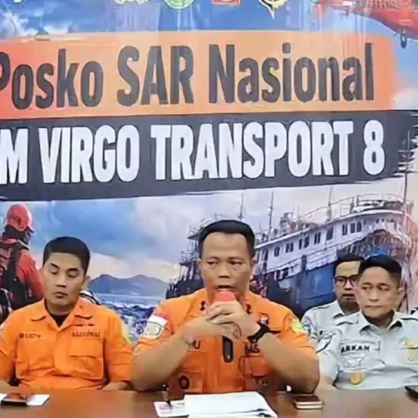 Tim SAR Hentikan Sementara Penyelamatan KM Virgo Transport 8