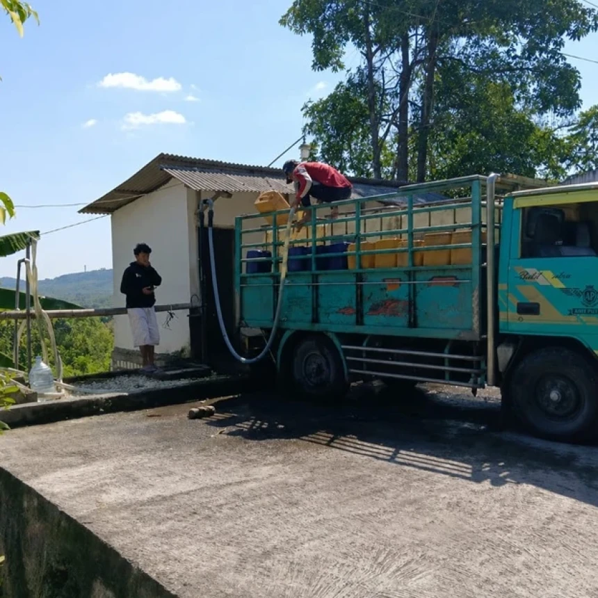 Musim Kemarau, Desa Pemasok Air di Lasem Mulai Siaga Hadapi Ancaman Krisis Air