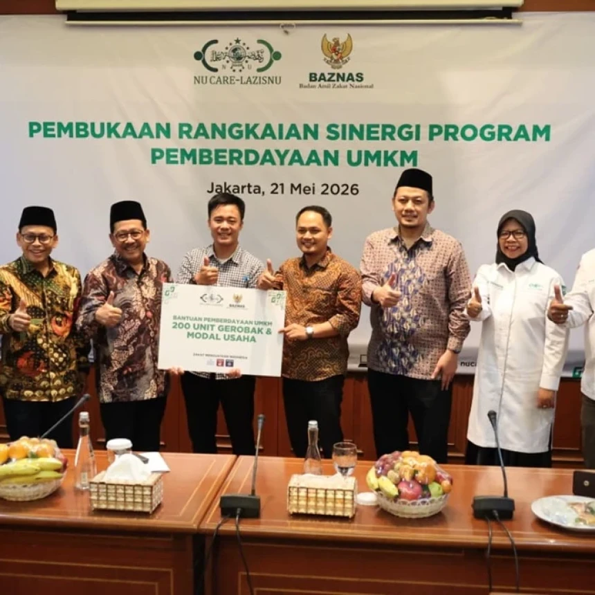 LAZISNU dan Baznas Berdayakan 200 UMKM di 4 Daerah Rentan Kemiskinan