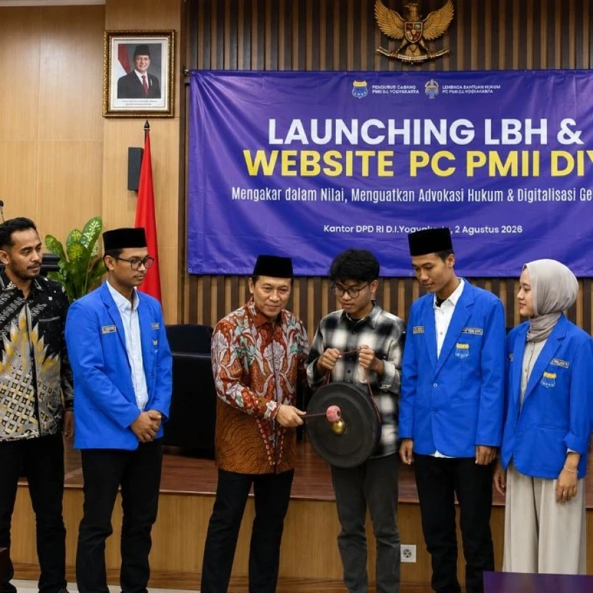 PMII DIY Luncurkan LBH dan Situsweb, Perkuat Advokasi Hukum hingga Gerakan Digital